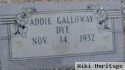 Addie Galloway Dye