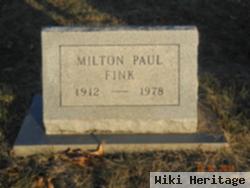 Milton Paul Fink