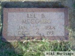 Lee B Mccombs