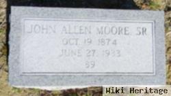 John Allen Moore, Sr