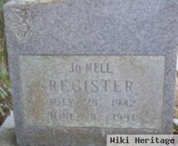 Jo Nell Register