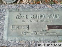 Zeffie Renfro Smith Mears