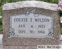 Louise T Wilson