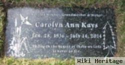 Carolyn Ann Kays