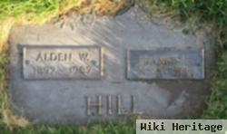 Alden W Hill