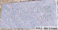 Cecil H Kidd