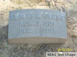 Gladys M Rolwing