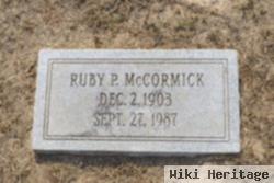 Ruby P Mccormick