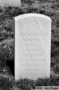 Richard D "dick" Rhodes