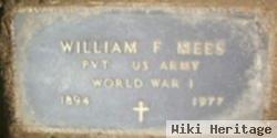 Pvt William F Mees