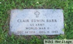 Clair Edwin Barr