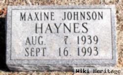 Maxine Johnson Haynes