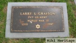 Larry L Grayson