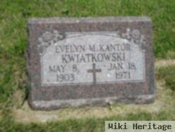 Evelyn M. "eva" Kantor Kwiatkowski