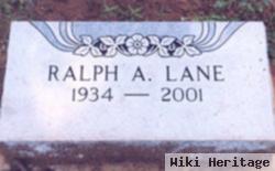 Ralph A. Lane