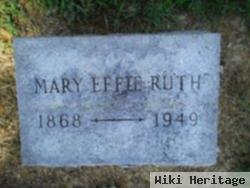 Mary Effie Frank Ruth