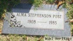 Alma Stephenson Post