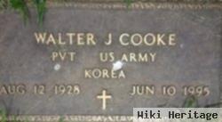 Walter J Cooke