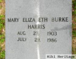 Mary Elizabeth Burke Harris