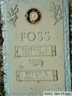 Ernest Libby Foss, Sr