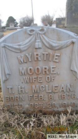 Myrtie Moore Mclean