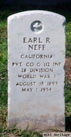 Earl R Neff