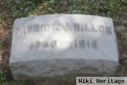 Patrick J Dillon