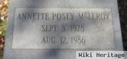 Annette Posey Mcleroy