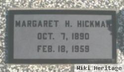 Margaret H Stein Hickman