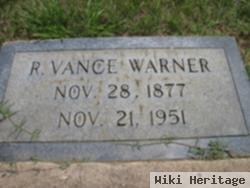 Robert Vance Warner
