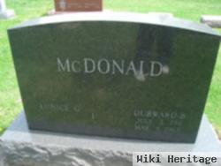 Durward B. Mcdonald