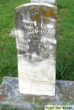 Willie Wieding