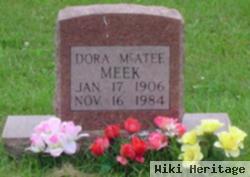 Dora E. Mcatee Meek