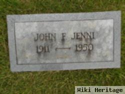 John F Jenni