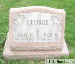 Mary M George