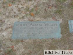 John Adam Wolff