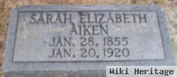 Sarah Elizabeth Aiken