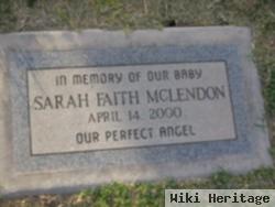 Sarah Faith Mclendon