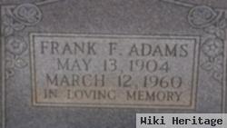 Frank F Adams