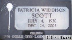 Patricia Widdison Scott