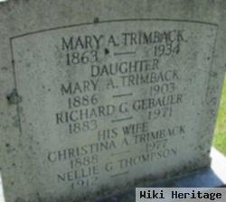 Christina A. Trimback Gebauer