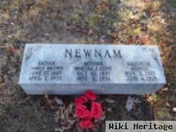 Martha Jane Hunt Newnam