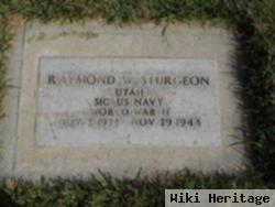 Raymond William "bud" Sturgeon