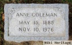 Anne Coleman