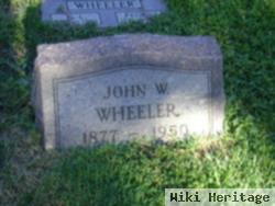 John W Wheeler