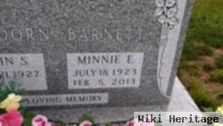 Minnie E Keeney Barnett