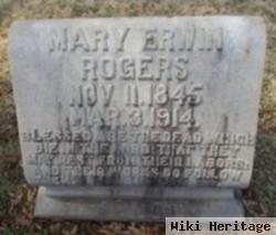 Mary Jones Erwin Rogers