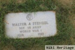 Walter A Stenzel