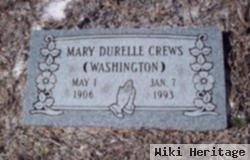 Mary Durelle Washington Crews