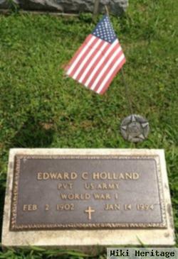 Pvt Edward C Holland